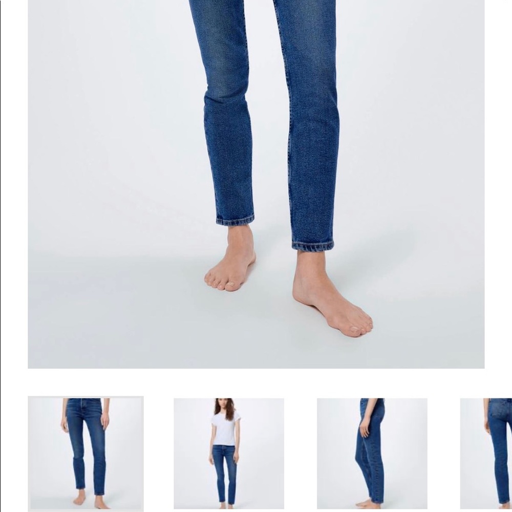 Re/Done High Rise Ankle Crop